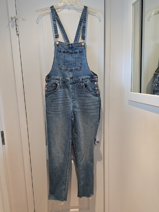 Universal Thread Denim - Classic Blue Denim Overalls - Women